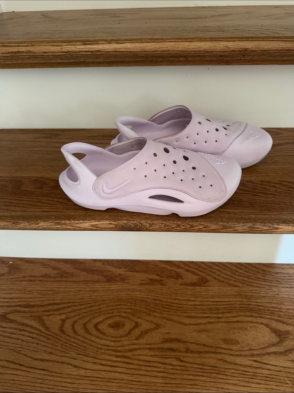 Nike Light Pink Women's Slip-On Clog Sandals
